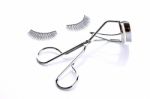 Fake False Eyelash With Curler Stock Photo