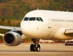 Airplane Ready For Take Off Stock Photo