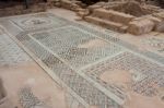 Mosaic Floor In The Ruins At Kourion In Cyprus Stock Photo