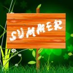 Nature Summer Represents Outdoors Rural And Natural Stock Photo