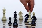 Game Of Chess Stock Photo