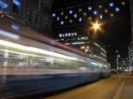 Zurich By Night In Christmas Time Stock Photo