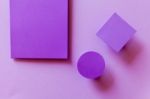 Material Design Colorful Background Stock Photo