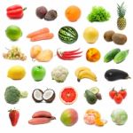 Fruits And Vegetables Stock Photo