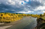 Gros Ventre River Stock Photo