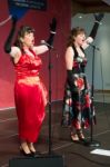 Cardiff, Wales/uk - December 26 : Christmas Singers In The Mille Stock Photo