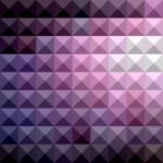 Russian Violet Abstract Low Polygon Background Stock Photo