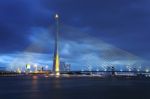 Bangkok Rama VIII Bridge Stock Photo