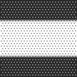 Black And White Polka Dot Stock Photo