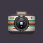 Retro Camera Stock Photo