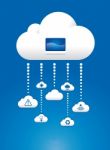 cloud computing concept Stock Photo