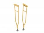 Pair Of Crutches Stock Photo