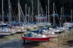 View Of Ilfracombe Harbour Stock Photo