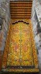 Ancient Temple Gold Entrance In Ulun Danu Batur Temple, A Listed Stock Photo