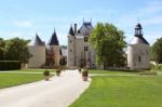 Castle of Chamerolles Stock Photo