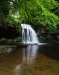 West Burton Or Couldron Falls Stock Photo