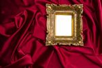 Gold Picture Frame Stock Photo