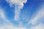 Clouds With Blue Sky Stock Photo