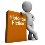 Historical Fiction Book And Character Means Books From History Stock Photo