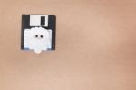 Old Floppy Disk Concept Stock Photo