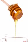 Honey Dipper Stock Photo