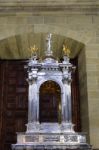 Malaga, Andalucia/spain - July 5 : Interior View Of The Cathedra Stock Photo