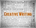 Creative Writing Representing Literary Work And Poem Stock Photo