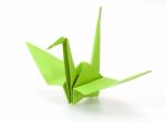 Origami Crane Stock Photo