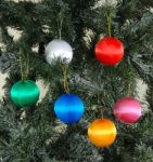 Pine Tree Ornaments Stock Photo