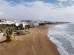 Albufeira, Southern Algarve/portugal - March 10 : View Of The Be Stock Photo