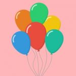 Colorful Balloons Stock Photo