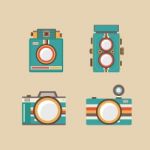 Retro Camera Stock Photo