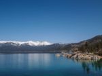 Landscape Of Lake Tahoe Stock Photo