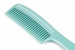 Plastic Hairbrush Comb Stock Photo