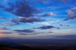 Mountain Landscape With Blue Sky Stock Photo