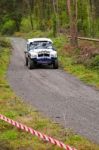 Land Rover Tomcat Rally Stock Photo