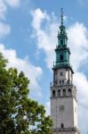 Partial View Jasna Gora Monastery In Czestochowa Poland Stock Photo