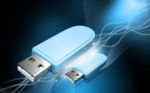 USB Flash Drive Stock Photo