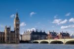 View Of Big Ben And The Houses Of Parliament Stock Photo