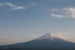 Mt Fuji View In Twilight Stock Photo