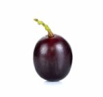 Grape Isolated On The White Back Ground Stock Photo