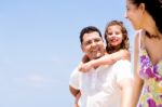 Affectionate Couple Smiling Stock Photo