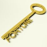 Fortune Key Stock Photo