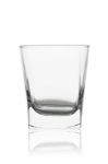 Empty Water Glass Isolated On White Background Stock Photo