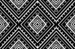 Geometric Ethnic Pattern Stock Photo