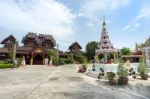 Into The Nantaram Temple Museum In Phayao, Thailand Stock Photo