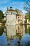 View Of  A Building On The Scotney Castle Estate Stock Photo