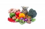 Fruits And Vegetables Stock Photo