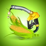 Bio Concept Fuel From Corn Stock Photo