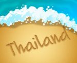 Thailand Holiday Means Go On Leave In Asia Stock Photo